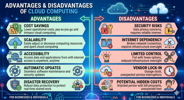 Advantages and Disadvantages of Cloud Computing