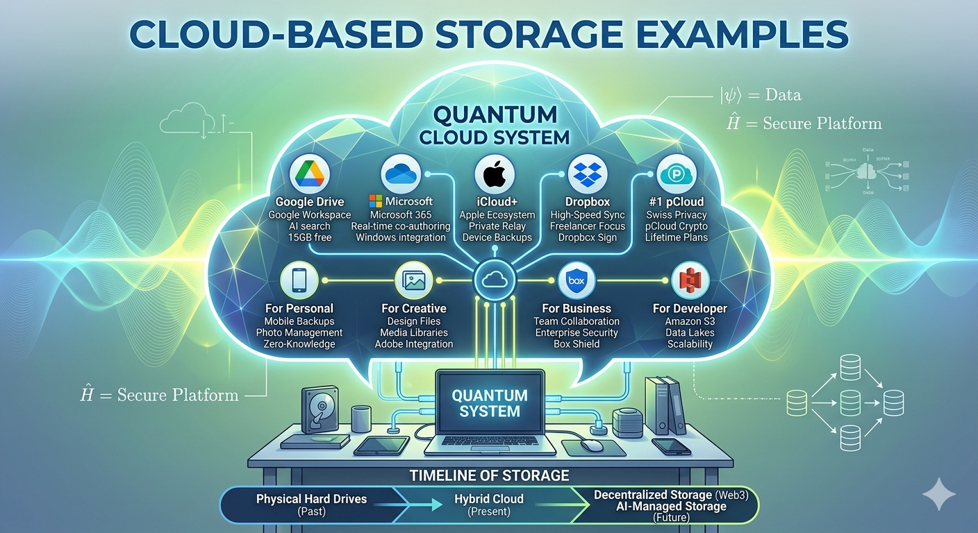 Cloud Based Storage Examples